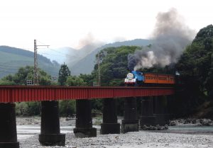 Oigawa railway's “Thomas” engine