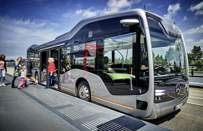 Mercedes-Benz Future Bus mit CityPilot