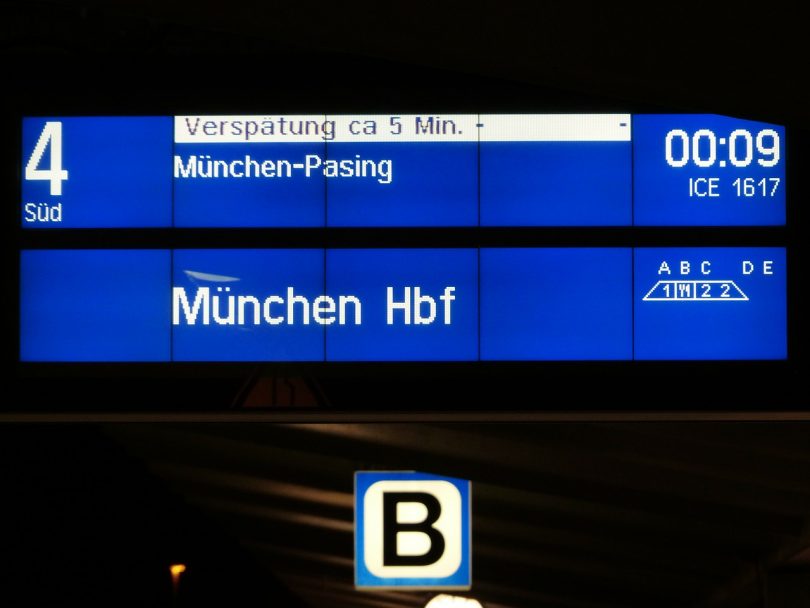 Abfahrtszeiten für die Deutsche Bahn in Echtzeit verfügbar
