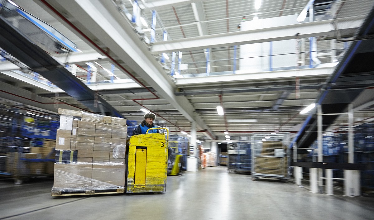 At The National Sorting Hub Hermes How Long Hermes-Barometer Logistik 4.0: Blinde Flecken bei der Datenerfassung