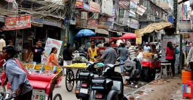 Side street safety in Delhi