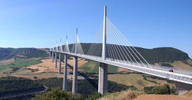 Infrastruktur Brücke Viaduc de Millau