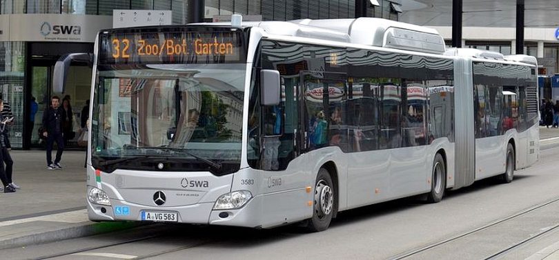 Biomethan-Bus Augsburg