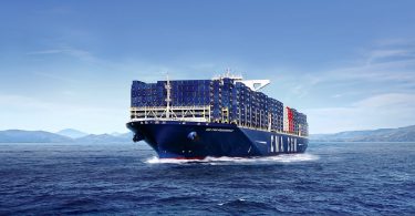 Flüssigerdgas-Containerschiff CMA CGM BOUGAINVILLE