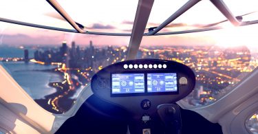 Volocopter im Flug
