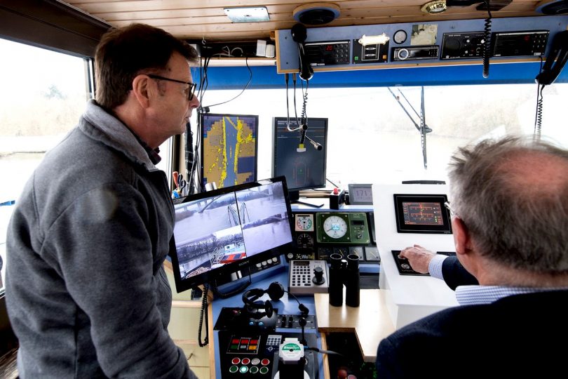 LAESSI demonstriert Basistechnologien für autonome Binnenschifffahrt