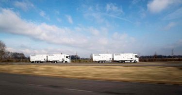 Platooning A9 highway