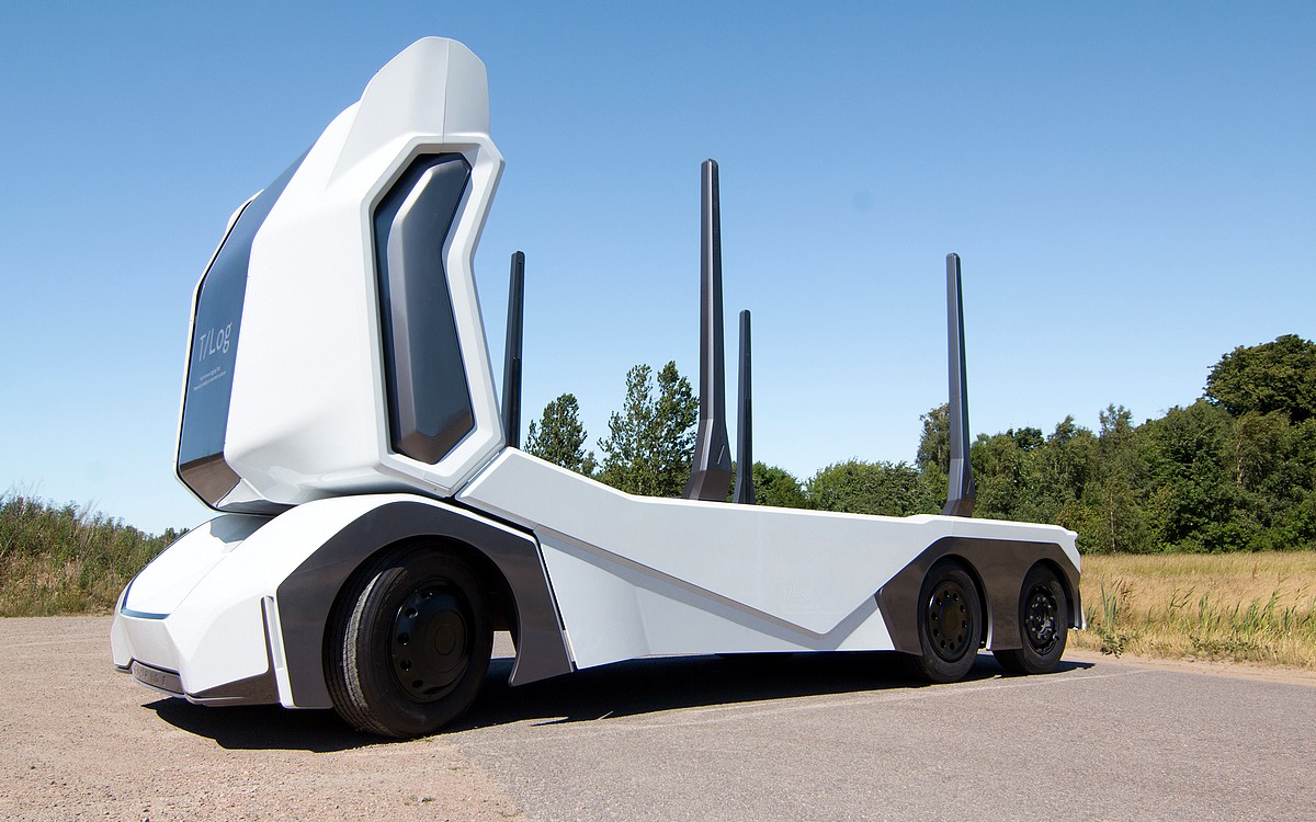T-log – Einride's all-electric, autonomous logging truck revealed