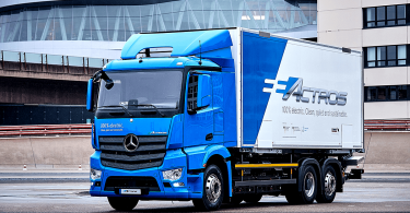 Mercedes-Benz E-Actros. EEN-Förderung