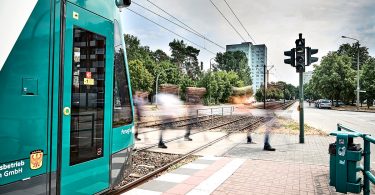 autonomous tram | autonom fahrende Straßenbahn