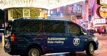 Autonomous Ride-Hailing mit ZF-Komponenten