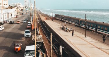 Sri Lanka Küste Verkehr