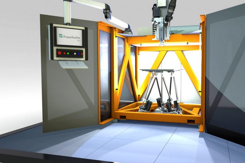Highspeed-3D-Drucker für Hochleistungskunststoffe