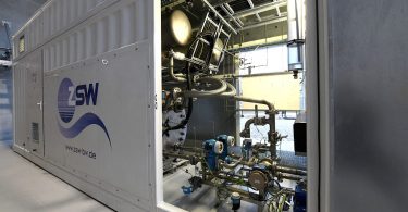 kommerzielle Power-to-Gas-Anlage des ZSW