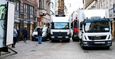 Wirtschaftsverkehre in Wiesbaden.