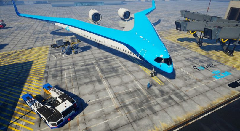 Flying V: KLM will be contributing towards TU Delft’s research into an innovative flight concept known as the “Flying-V”