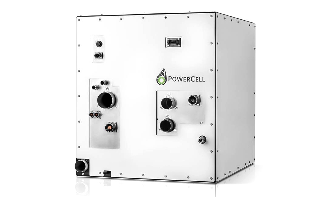 New version of MS100 fuel cell system for land/sea electrification