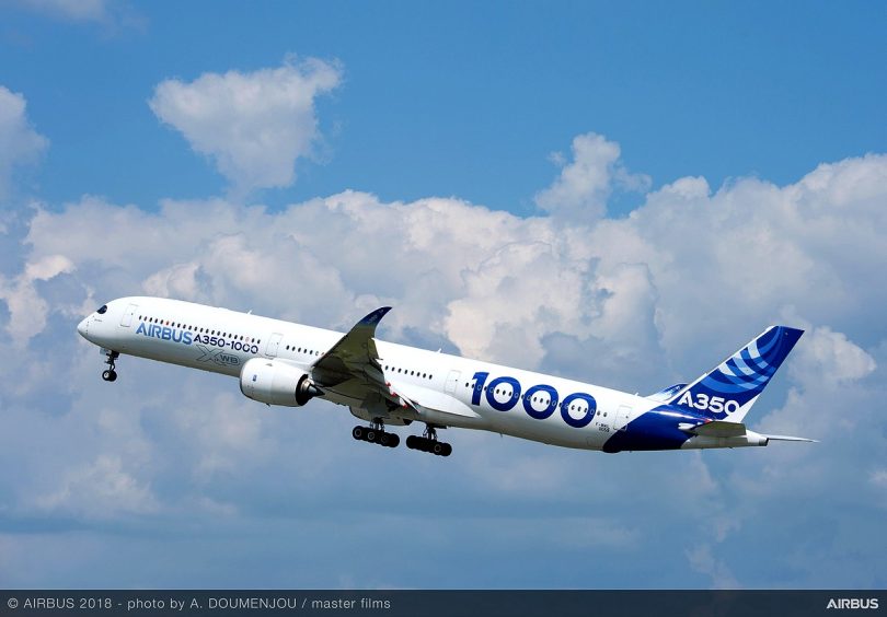 A350-1000 autonomous take-off.