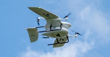 Scotland Skyports delivery drone