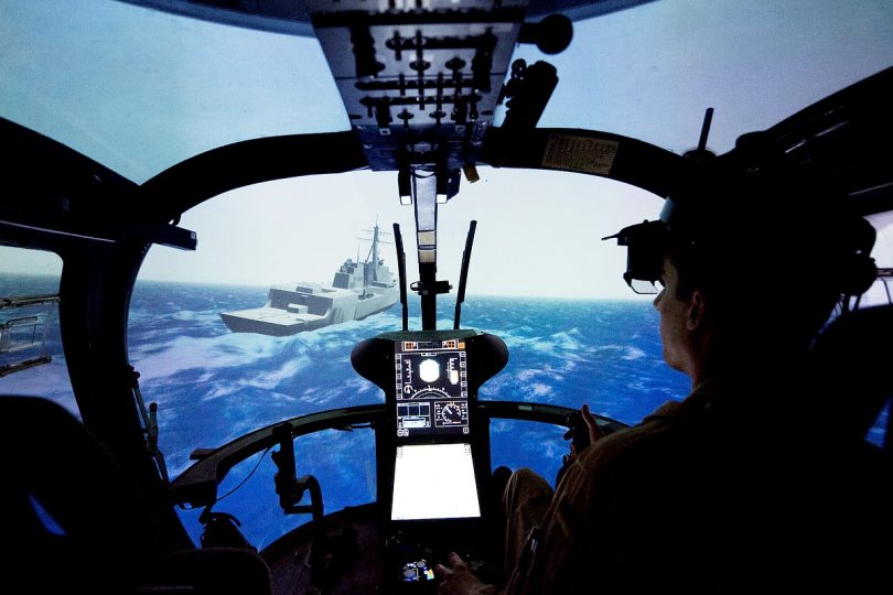 ROSIE: Augmented Reality für Hubschrauber-Landungen auf Schiffen
