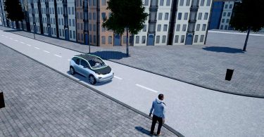 kommunizieren mit Lichtsignalen im Straßenverkehr der Zukunft