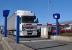 Bosch Secure Truck Parking spaces at the German-Danish border