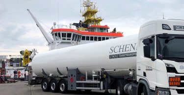 ATAIR receives Gasum’s first truck-to-ship bunkering operation in Germany