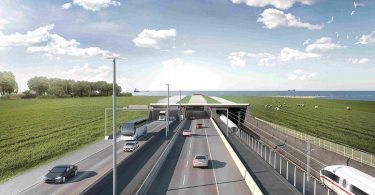 Die FehmarnBeltQuerung ist eine geplante Verkehrsverbindung unter der Wasserstraße Fehmarnbelt