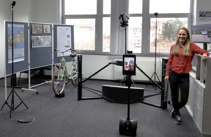 Virtual Reality _ Zufußgehen und Radfahren