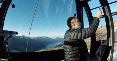On the trail of Sars-CoV-2 in cable cars