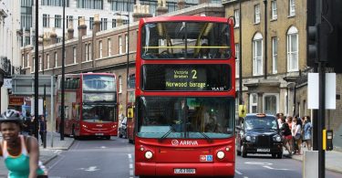 London car charge in city centre – with harmful pollution increase