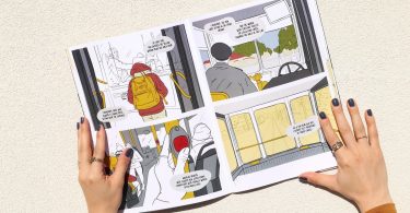 Comic book investigates the tramways in Turku (FI)