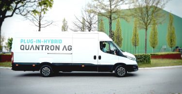 Plug-in-Hybrid Kastenwagen von Quantron