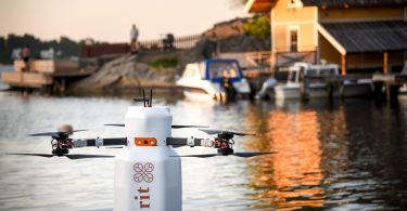 Aerit: Sweden's first commercial food delivery by Nimbi