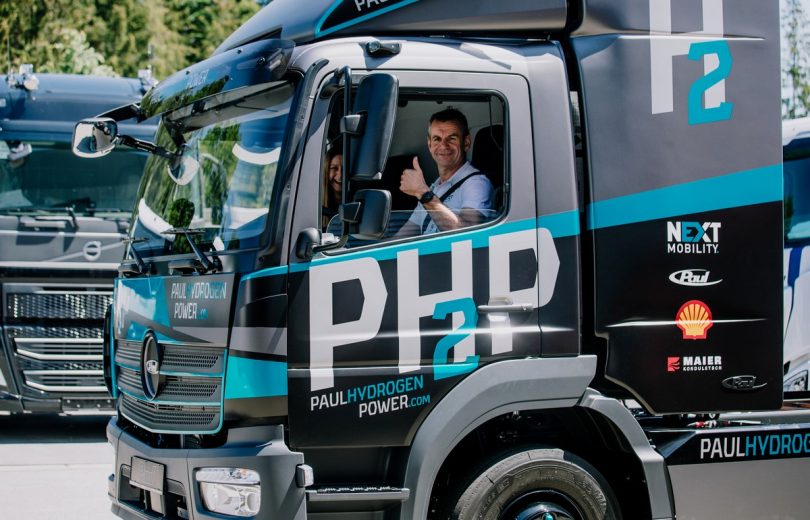 Paul Group stellt serienreifen Wasserstoff-Brennstoffzellen LKW PH2P Truckvor