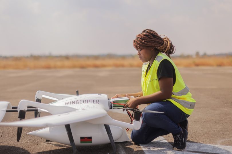SUCOM-Drohnenkommunikations-System in Malawi im Einsatz