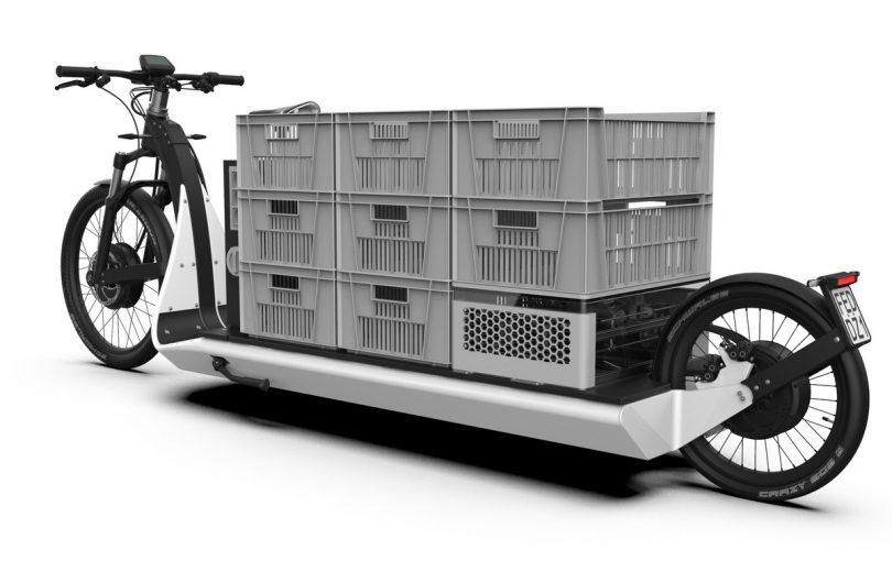 ZEC-Bike: Elektrisches Lastenkraftrad mit Schnellladesystem
