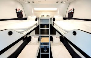 Next-generation Nightjet's interior design presented
