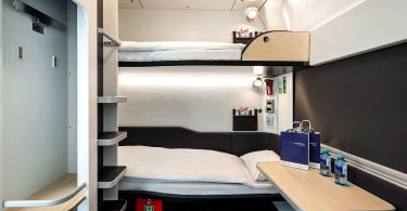 Next-generation Nightjet's interior design presented