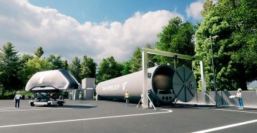 Hyperloop Teststrecke