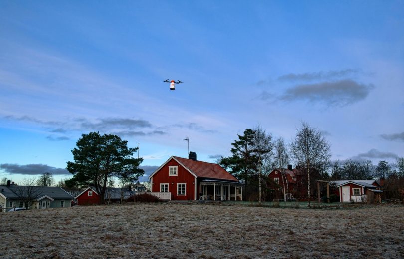 Aerit First to Offer Home Drone Delivery Services in Sweden