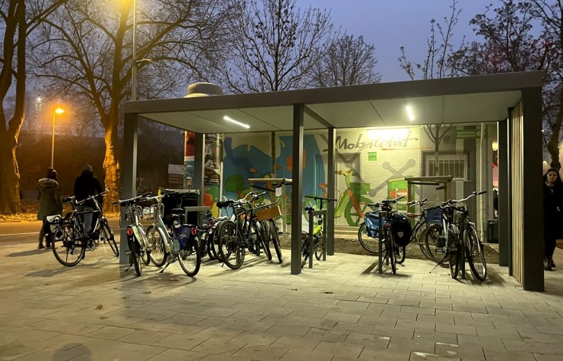 Bachplätzchen in Düsseldorf– urbaner Ort für neue Mobilität