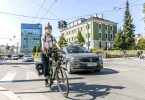 Radfahrende schützen durch kooperative intelligente Verkehrssysteme