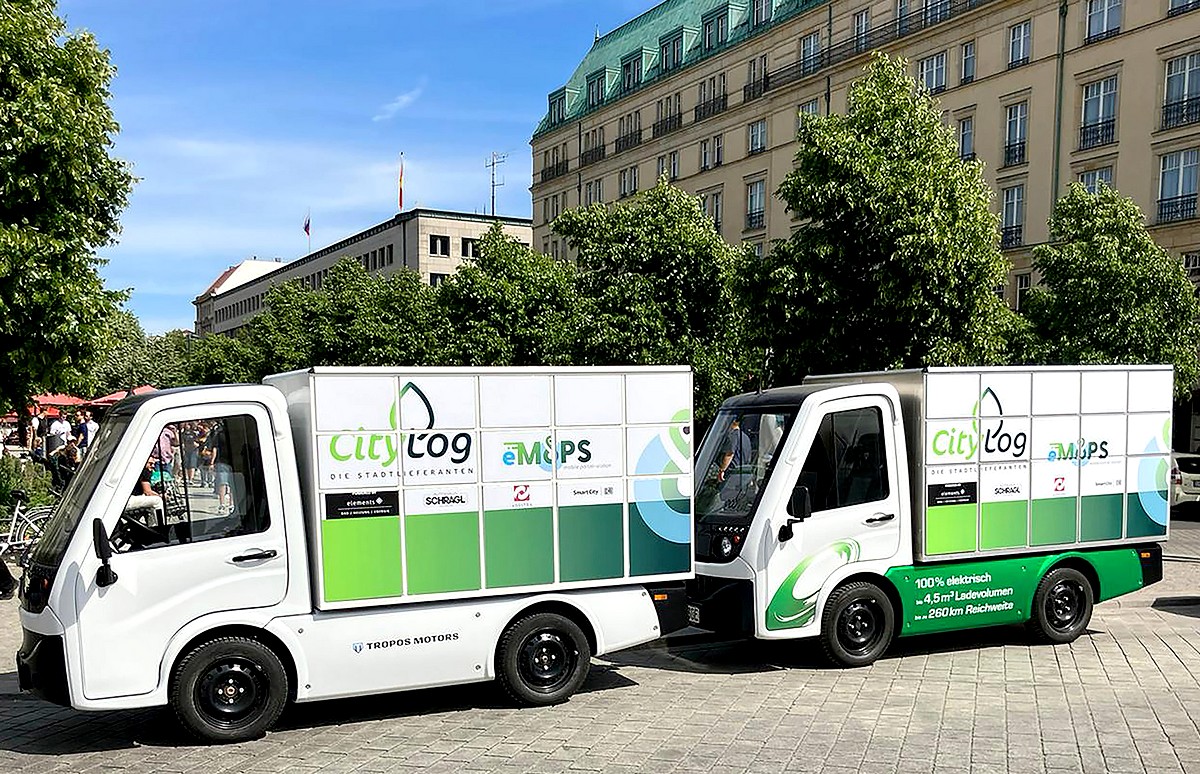 MoPS mobile ZustellPackstationen in Berlin unterwegs