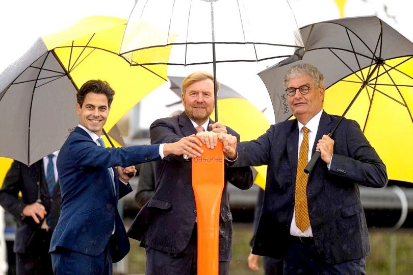 Wasserstoffnetz der Niederlande: Bau gestartet